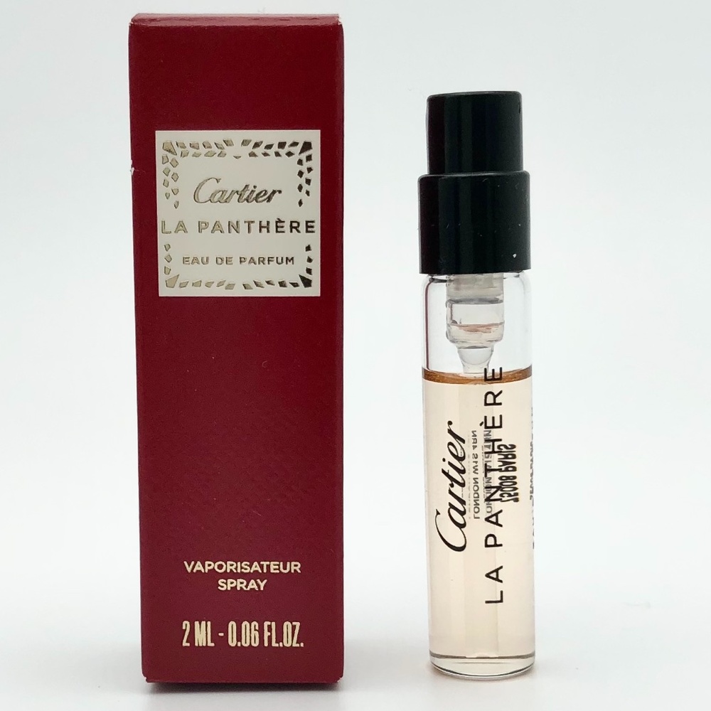 ❤️ 4 for $25 Cartier Le Panthere Travel Mini Vial NEW IN BOX